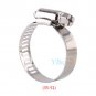 10Pcs Stainless Steel Cross Screw Drive Hose Clamp Fuel Line Worm Clip 10-51mm