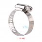 10Pcs Stainless Steel Cross Screw Drive Hose Clamp Fuel Line Worm Clip 10-51mm