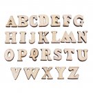 200pcs 15mm Wooden Alphabet Letters Numbers Kids Early Education Toys DIY Decors
