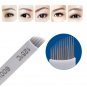 10/50/100Pcs 12 Pins Permanent Makeup Eyebrow Tattoo Microblading Blades Needles