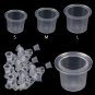 1000pcs Ink Cup Permanent Eyelash Eyebrow Makeup Tool Holder Tattoo Supplies