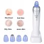 Portable Facial Pore Cleaner Nose Blackhead Removal Vacuum Comedo Suction Tool