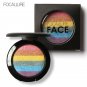 Bronzer Contour Rainbow Highlighter Shimmer Kit Face Makeup Blush Blusher Powder