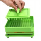 2 Colors 100Holes 0# Capsule Powder Filler Plate Manual Filling Machine Tool