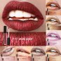 10 Waterproof Long Lasting Nude Matte Liquid Lipstick Metallic Colors Lip Gloss