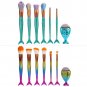 10/7x Professional Cosmetic Makeup Brush Set Eyeshadow Foundation Blush Brushes