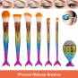 10/7x Professional Cosmetic Makeup Brush Set Eyeshadow Foundation Blush Brushes