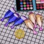 Flat Round Oblique Fishtail Blush Powder Fish Makeup Brushes Tool