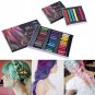 Kit 6/24/36 Colors Non-toxic Temporary Hair Color Chalk Pastels Salon DIY LY