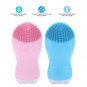 Soft Silicone Facial Cleansing Brush Electric Face Massager Cleanser Waterproof