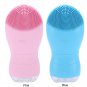 Soft Silicone Facial Cleansing Brush Electric Face Massager Cleanser Waterproof