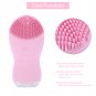 Soft Silicone Facial Cleansing Brush Electric Face Massager Cleanser Waterproof