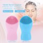 Soft Silicone Facial Cleansing Brush Electric Face Massager Cleanser Waterproof