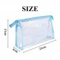 1/3/5/10pc PVC Clear Transparent Case Cosmetic Makeup Bag Toiletry Travel Zipper