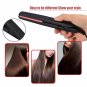 Flat Iron Professional Ceramic Tourmaline Plate Hair Straightener Styling Tool