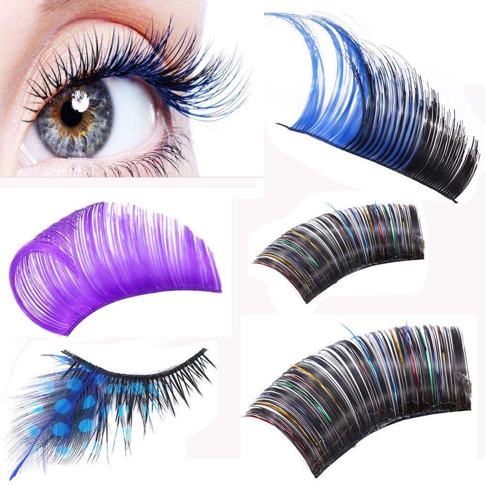 Halloween Stage 3D False Eyelashes Dense Eye Lashes Extension Makeup Tool