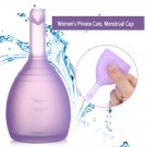 S/M Reusable Silicone Lady Feminine Soft Menstrual Period Leak Free Safety Cup