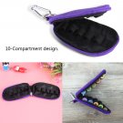 Portable key Chain Style 10-Bottles 2/3ML Essential Oil Holder Organizer Case