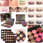 Face Highlighter Powder Palette Makeup Cosmetic Contour Concealer Foundation Set