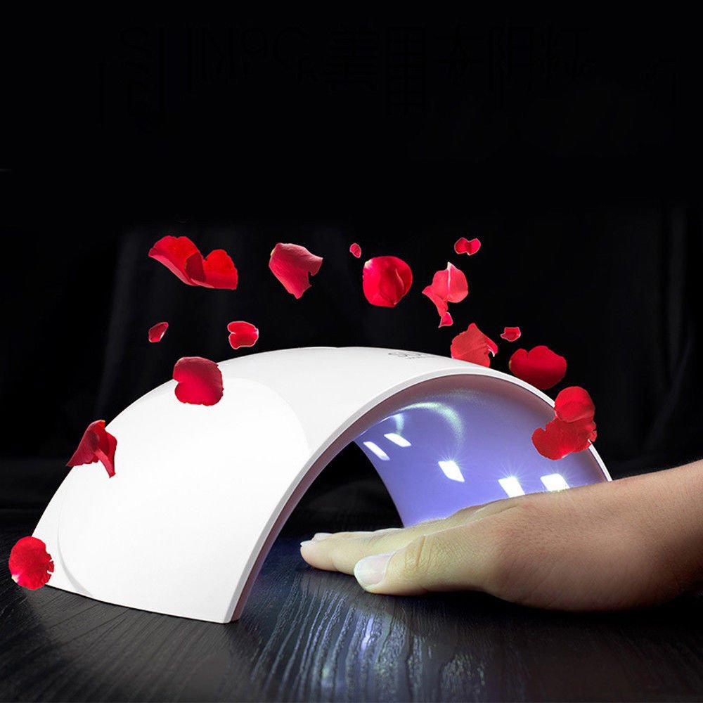 SUN9C/9S LED Nails Lamp UV Gel Nail Art Light Dryer Manicure & Pedicure Tool 24W