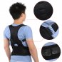 Magnetic Therapy Posture Corrector Body Back Pain Belt Brace Shoulder Support