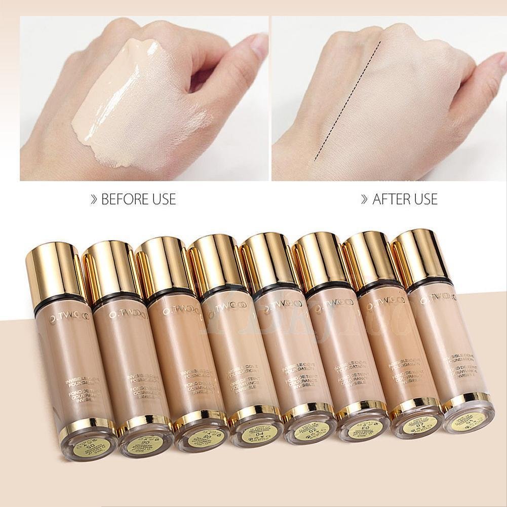 Face Concealer Whitening Oil-control Waterproof Liquid Foundation Beauty Makeup