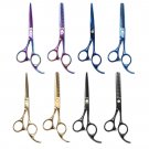 4colors Hair Trimmer 5.5“ Stainless Steel Hairdressing Scissors Salon Shears Pro