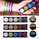IMAGIC Glitter Powder Eyeshadow Super Flash Makeup Eye Shadow Palette 15 Color