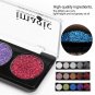 IMAGIC Glitter Powder Eyeshadow Super Flash Makeup Eye Shadow Palette 15 Color