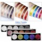 IMAGIC Glitter Powder Eyeshadow Super Flash Makeup Eye Shadow Palette 15 Color