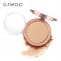 O.TWO.O Pressed Powder Oil-Control Brighten Waterproof Flawless Face Powder Puff
