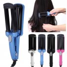Profession Portable Ceramic Hair Curler Waver Triple Barrel Curling Iron Styler