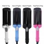Profession Portable Ceramic Hair Curler Waver Triple Barrel Curling Iron Styler