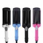 Profession Portable Ceramic Hair Curler Waver Triple Barrel Curling Iron Styler