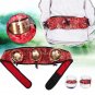 2/3Pcs Thicken Copper Acupuncture Moxa Box Stick + 1Pc Moxibustion Pad Massage