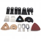 41Pcs Wood Cutting Metal Saw Blade Oscillating Accessories Multi Tool Power Bit