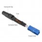 10pcs SC Fiber Optic Quick Fast Connector Adapter UPC FTTH SC Single Single Mode