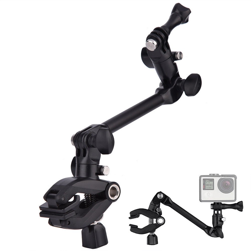 Music Instrument Guitar Drum Clamp Mount Arm For Action Camera