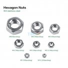 50/100pcs M1.6-M8 304 Stainless Steel Female Threaded Hex Hexagonal Nuts Set NEW