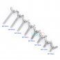 M5/M6/M8 Stainless Steel Wing Bolts Wingbolts Nut Butterfly Screw DIN316 10-40mm