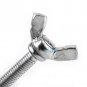 M5/M6/M8 Stainless Steel Wing Bolts Wingbolts Nut Butterfly Screw DIN316 10-40mm