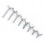 M5/M6/M8 Stainless Steel Wing Bolts Wingbolts Nut Butterfly Screw DIN316 10-40mm
