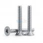 50pcs SS304 M2.5 M3 M4 Countersunk Flat Head Torx Drive Machine Screw Bolt A2-70