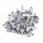 50pcs SS304 M2.5 M3 M4 Countersunk Flat Head Torx Drive Machine Screw Bolt A2-70