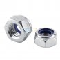 20/100pcs Locknuts Hexagon Hex Nylon Inserted Stainless Steel Lock Nut M2-M12