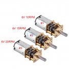 DC 6V 10/15/20RPM High Torque Reduction Gear Motor w/ Gearwheel Shaft Dia. N20