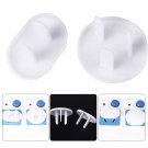 100Pcs Outlet Plug Baby Safety Protector Child Proof Electrical Socket Cover Cap
