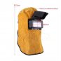 New Leather Hood Welding Helmet Mask Auto Darkening Filter Lens Welder coi