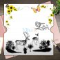 Transparent Silicone Clear Stamp Sheet Cling Diary Scrapbooking Cards DIY Decors