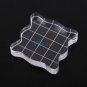 1pc Handmade Square Transparent Scrapbook Clear Stamp Pad DIY Tool Acrylic Block